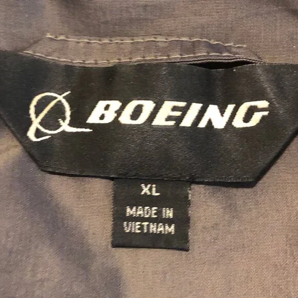 Rare Boeing Collectible Unisex Hooded Parka Jacket | Metallic Green-Bronze XL - Picture 13 of 15